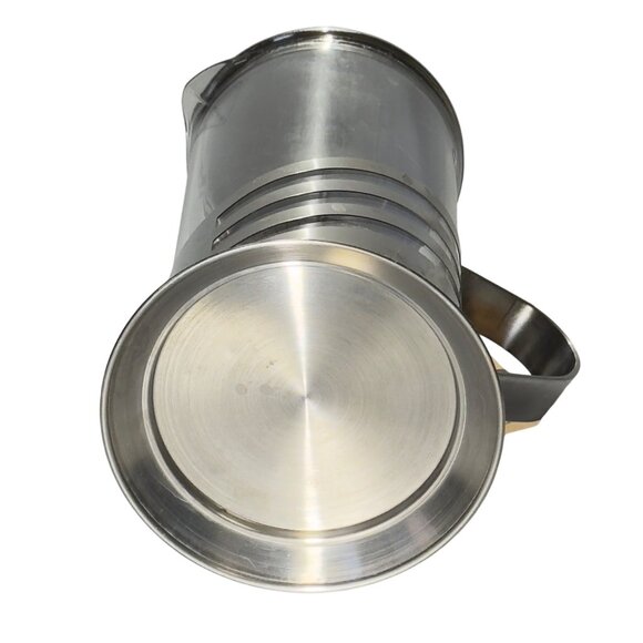 Brandani Italian Style Stainless Steel & Glass French Press Coffee Maker - Picture 9 of 11